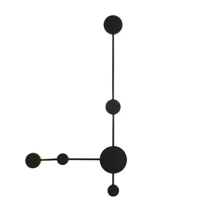 Nordic Minimalist Iron Wall Lamp – Tricolor Modern Accent Light by Simple Homes