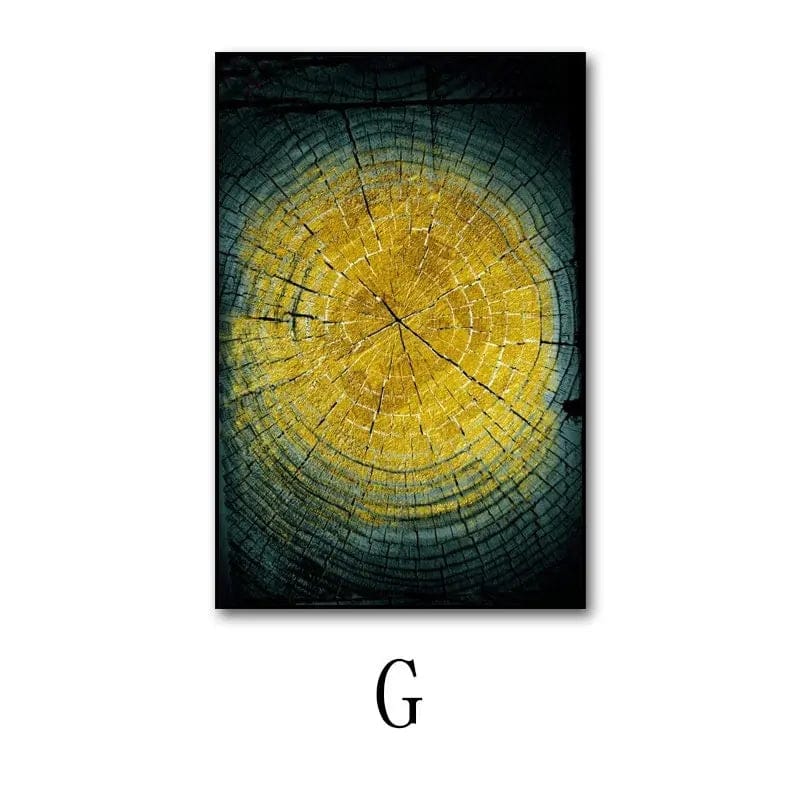 NovaForm™ Abstract Wall Art – Modern Canvas Painting with Aluminum Frame G / 50x 70 PS Wooden Frame Canvas by Simple Homes