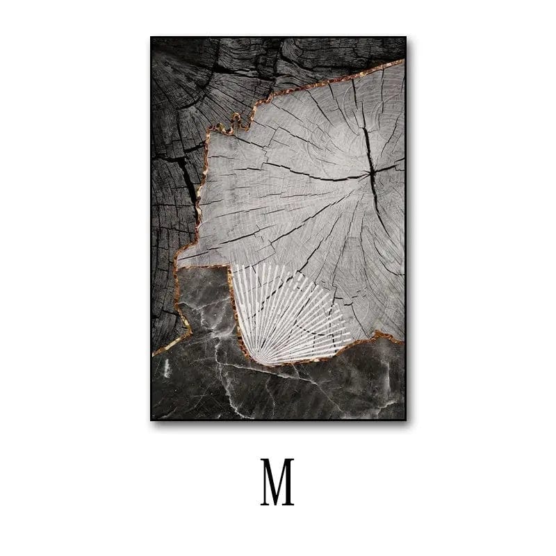 NovaForm™ Abstract Wall Art – Modern Canvas Painting with Aluminum Frame M / 50x 70 PS Wooden Frame Canvas by Simple Homes