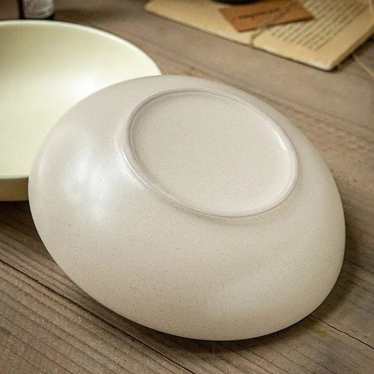 Pastel Haze Large Bowel-Minimalist Ceramic Tableware by Simple Homes