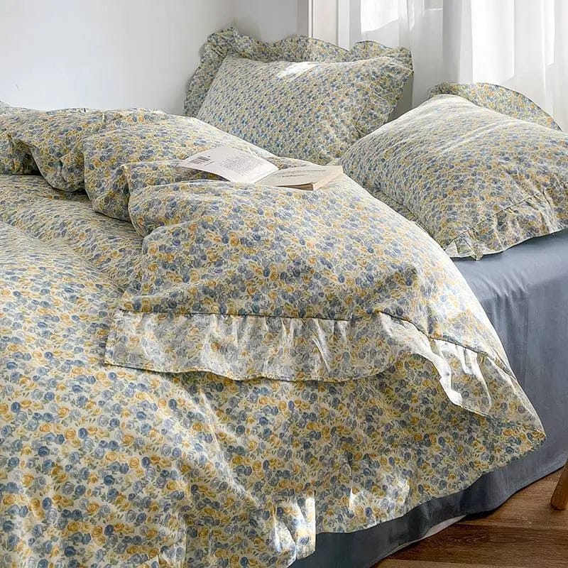 Pastoral Cotton Lace Bedding Set Roy / 0.9m by Simple Homes