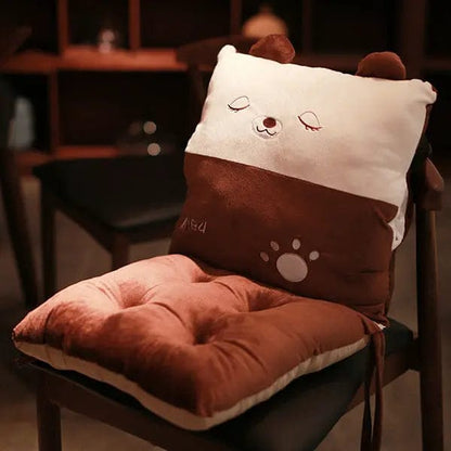 Plush Pal Chair Cushion with Backrest 10 style by Simple Homes