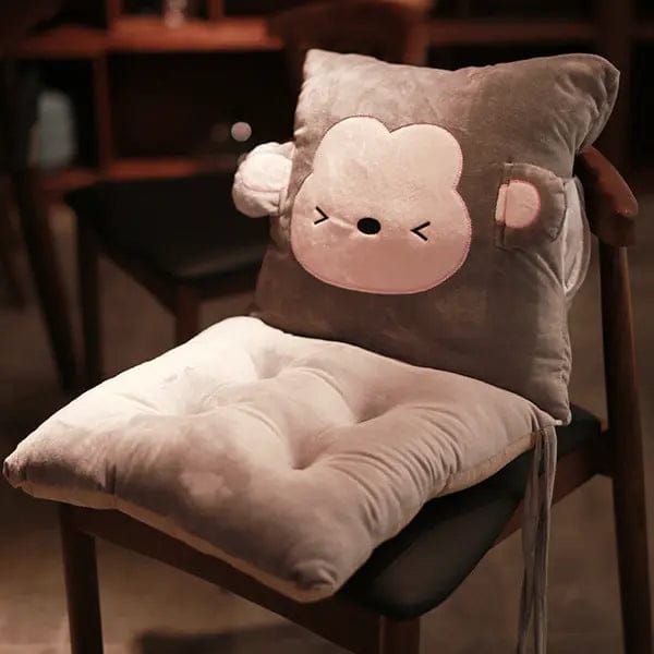 Plush Pal Chair Cushion with Backrest 4 style by Simple Homes