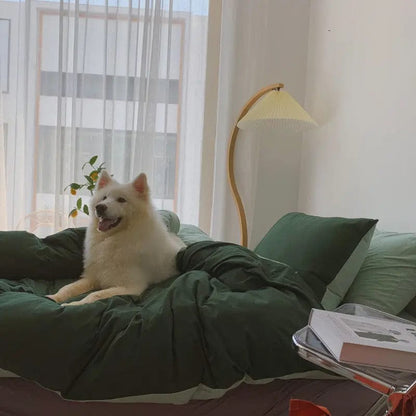 Pure Cotton Knitted Bedding Set – Soft, Breathable Australian Cotton (3 or 4 Pieces) by Simple Homes