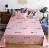 Pure Cotton Twill Bed Sheet – Elegant Comfort in Every Thread by Simple Homes