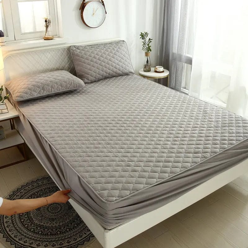Quilted Comfort Satin Bedspread by Simple Homes