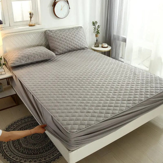 Quilted Comfort Satin Bedspread by Simple Homes