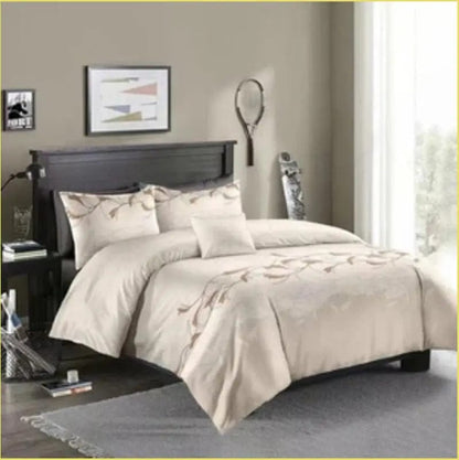 Rustic Charm Three-Piece Floral Bedding Set by Simple Homes