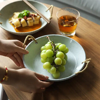 Rustic Glaze Porcelain Bowl – 6 Inch CIIRNQ Bowl by Simple Homes