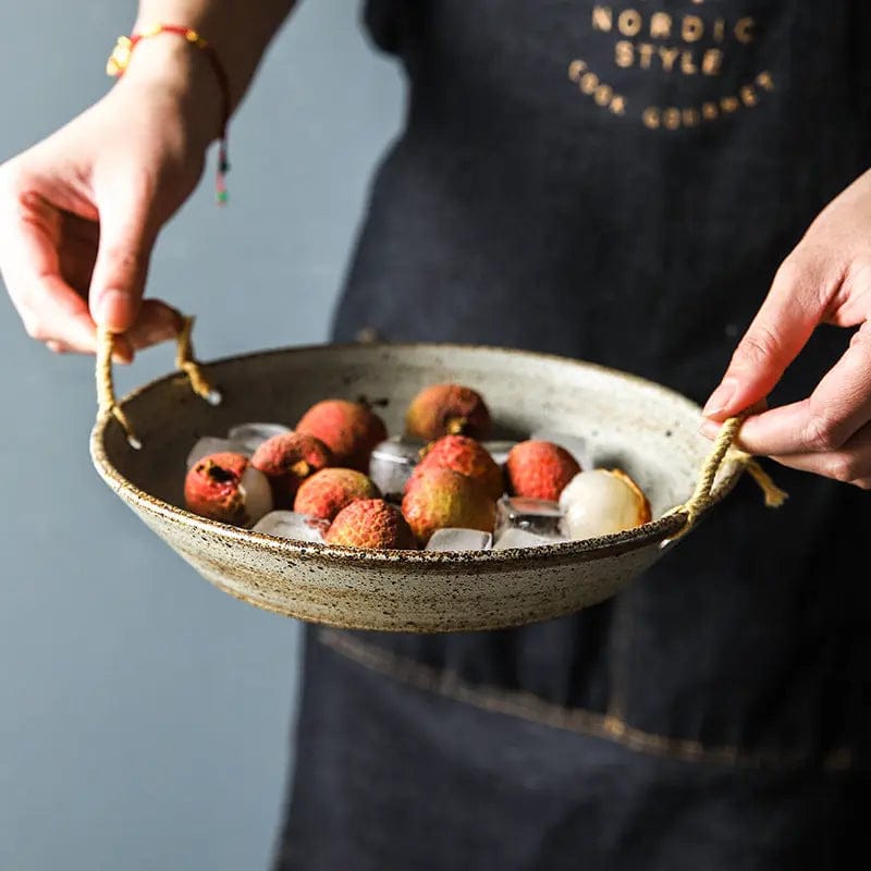 Rustic Glaze Porcelain Bowl – 6 Inch CIIRNQ Bowl by Simple Homes