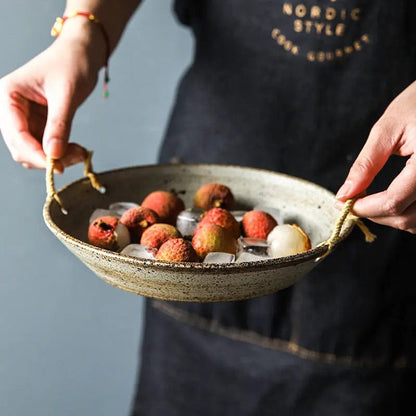 Rustic Glaze Porcelain Bowl – 6 Inch CIIRNQ Bowl by Simple Homes