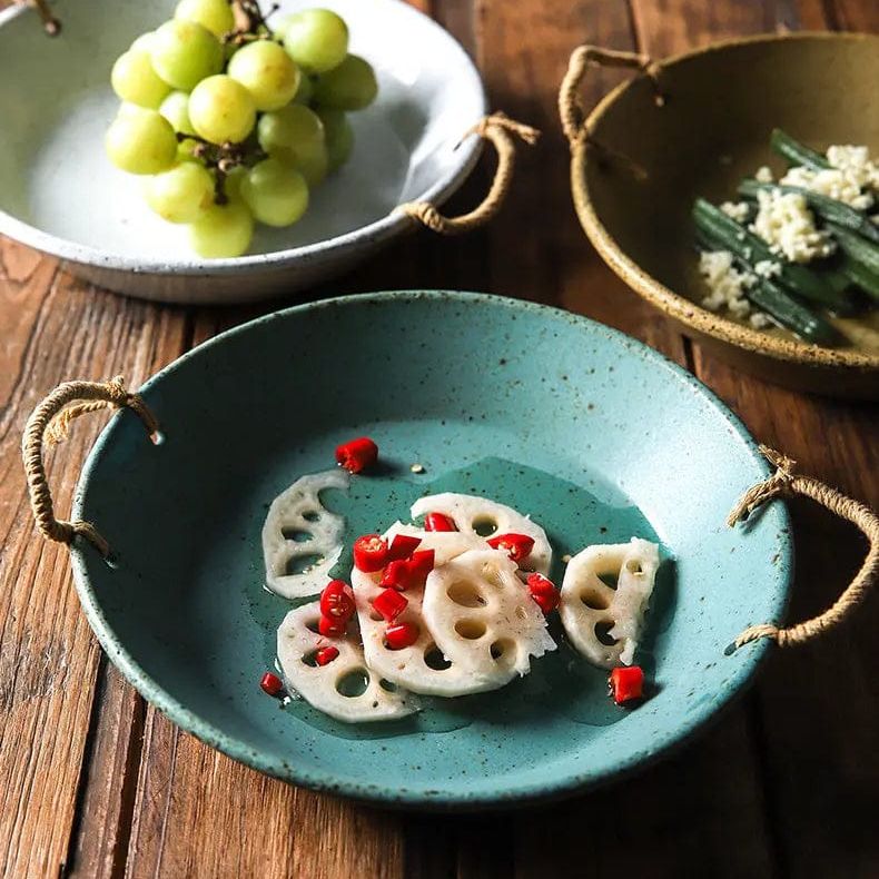 Rustic Glaze Porcelain Bowl – 6 Inch CIIRNQ Bowl by Simple Homes