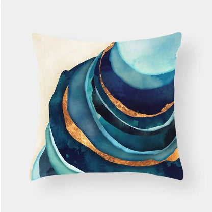 Scenic Landscape Decorative Cushion Cover – Boho Modern Pillowcase 1color by Simple Homes