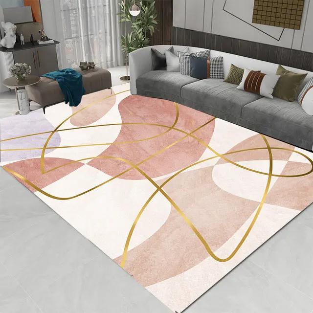 Serene Threads – Luxe Modern Area Rug Style4 / 80cmx120cm by Simple Homes