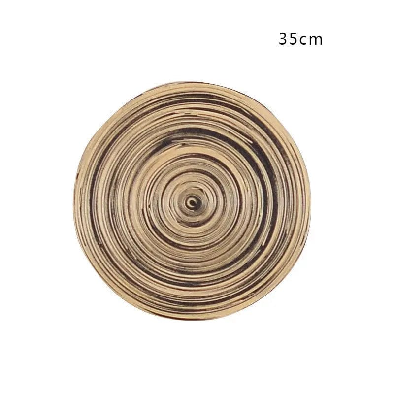 Solara Bamboo Wall Disc B / 35 by Simple Homes