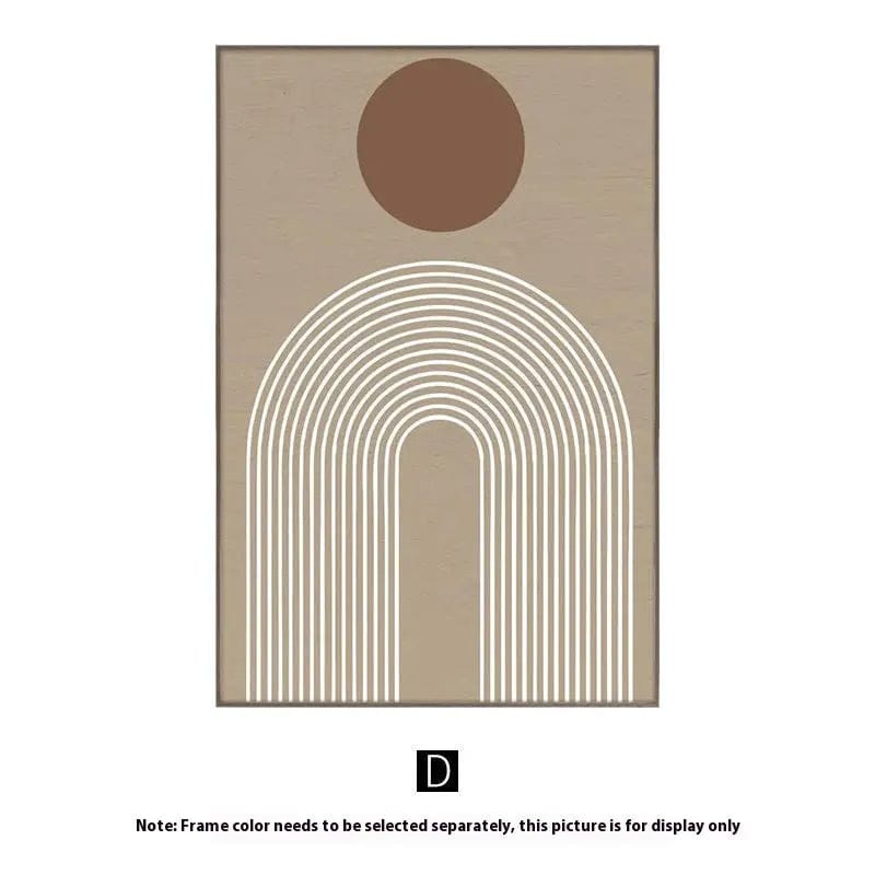 Terracotta Dreams Abstract Canvas Style D / 10x15cm by Simple Homes