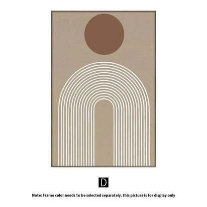 Terracotta Dreams Abstract Canvas Style D / 10x15cm by Simple Homes