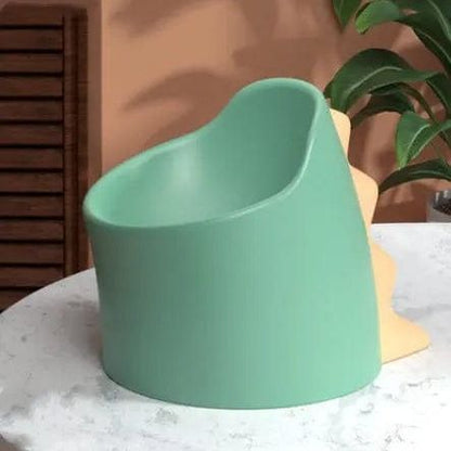 Tilted Dino Ceramic Bowl Little dinosaur by Simple Homes