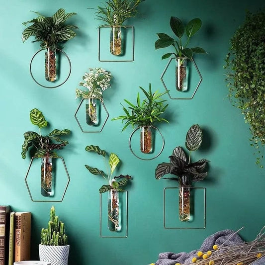 Verdéa™ Wall-Mounted Glass Vase Collection by Simple Homes