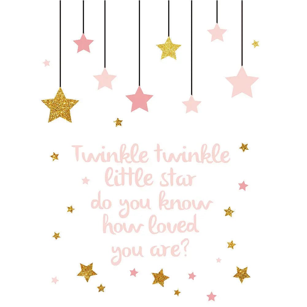 Whimsical Bunny & Rain Wall Art Set 4style / 13x18cm by Simple Homes