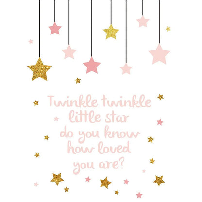 Whimsical Bunny & Rain Wall Art Set 4style / 13x18cm by Simple Homes