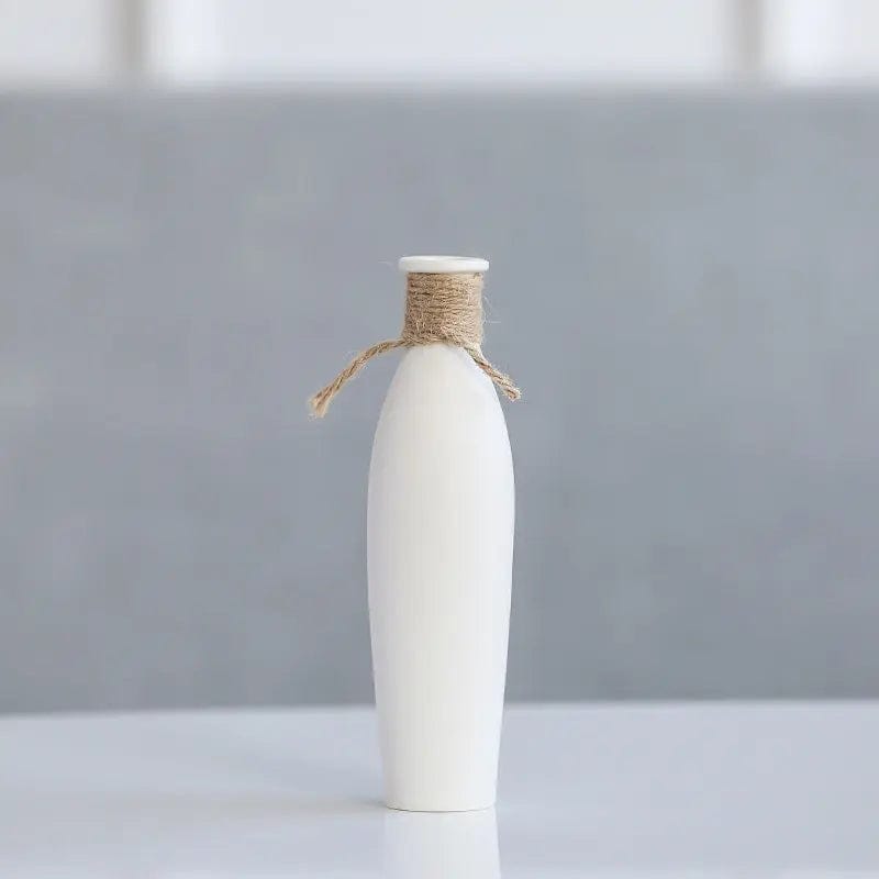 Willow Whisper Ceramic Vase Small Single Vase by Simple Homes