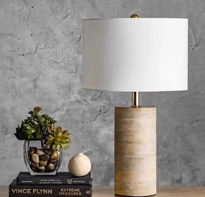 WillowWood™ Minimalist Solid Wood Table Lamp Long / Light Source Not Included / EU by Simple Homes