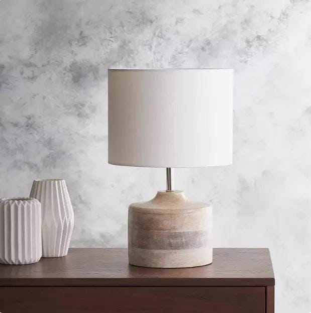 WillowWood™ Minimalist Solid Wood Table Lamp by Simple Homes