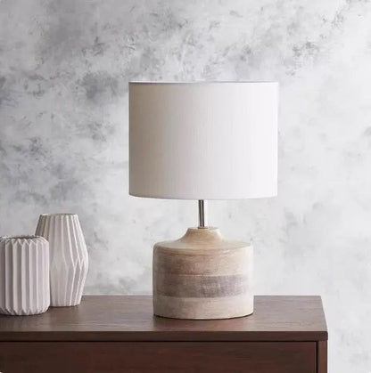 WillowWood™ Minimalist Solid Wood Table Lamp by Simple Homes